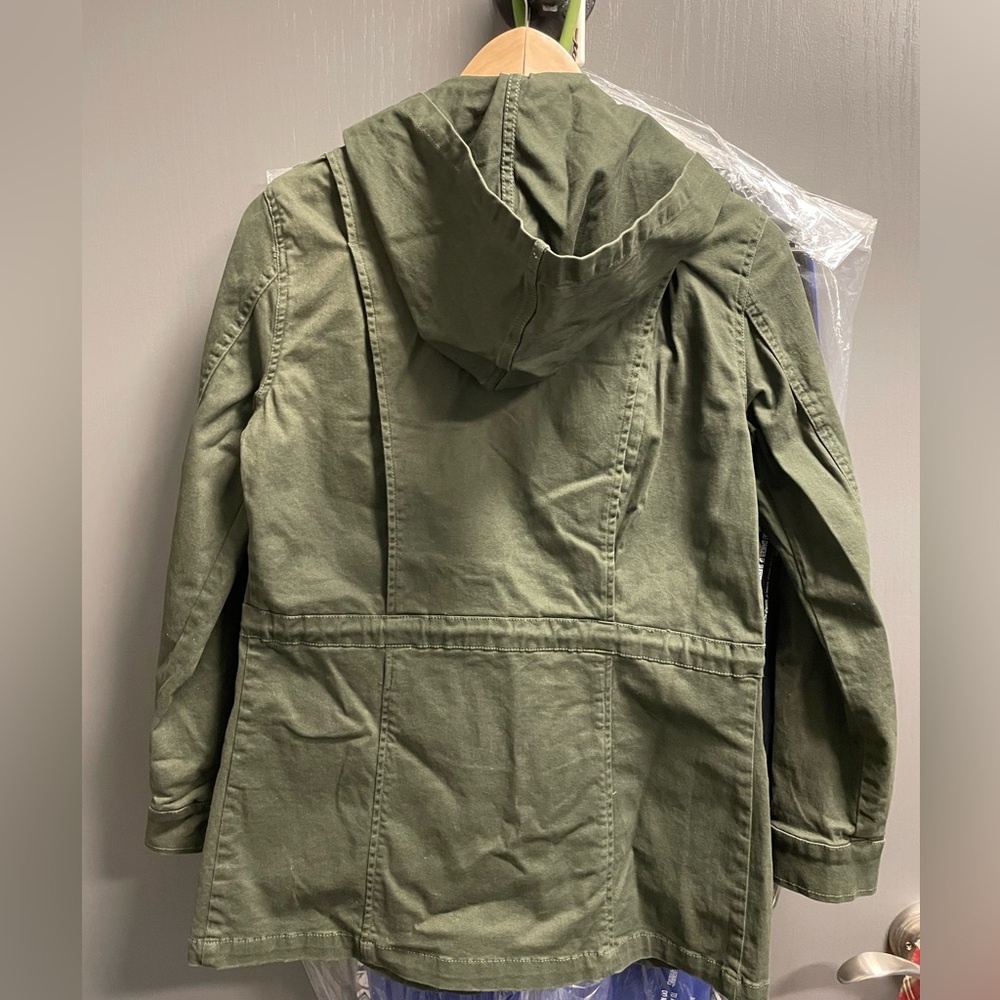 Market and Spruce Green Cargo Jacket - Picture 5 of 8